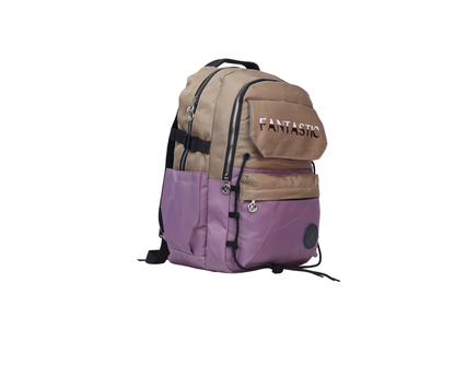 Beige-Purple Bag